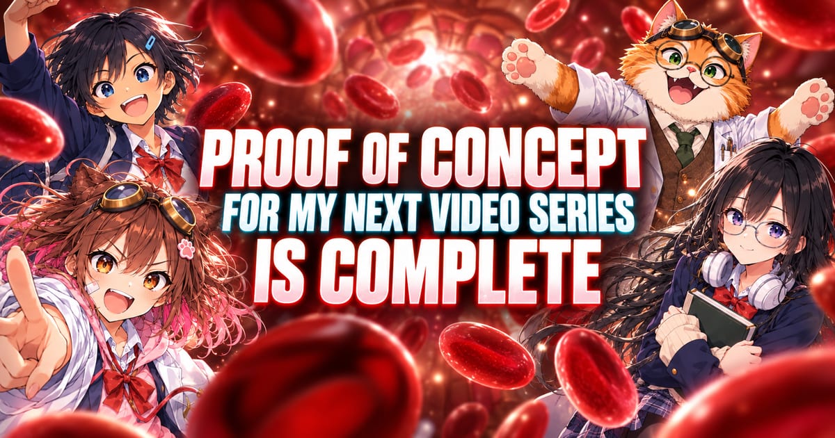 PoC Complete for the Next Video Series