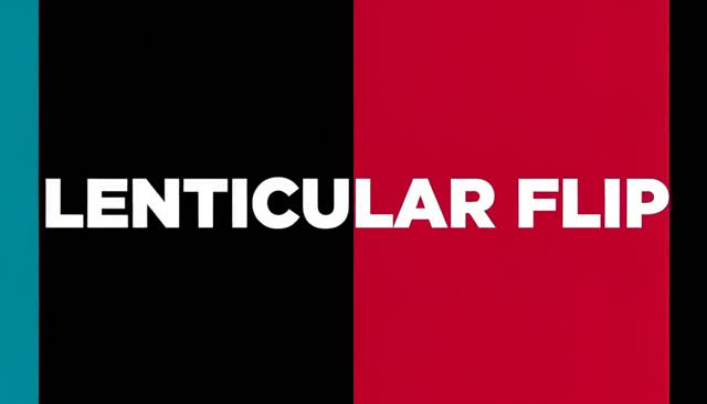 70 LENTICULAR FLIP: Lenticular Flip