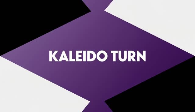 54 KALEIDO TURN: Kaleidoscope Rotation