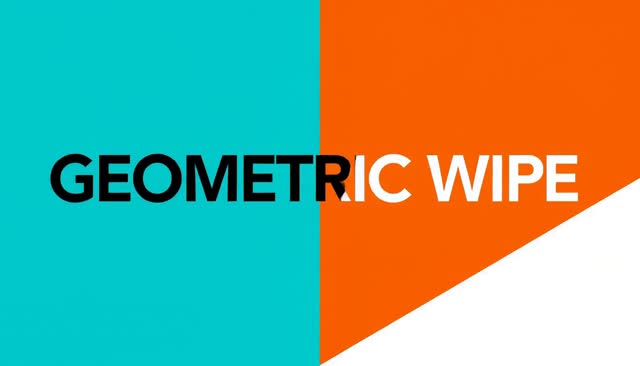 26 GEOMETRIC WIPE: Geometric Wipe