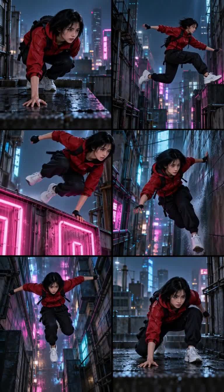 REF4 Fast Motion With LoRA